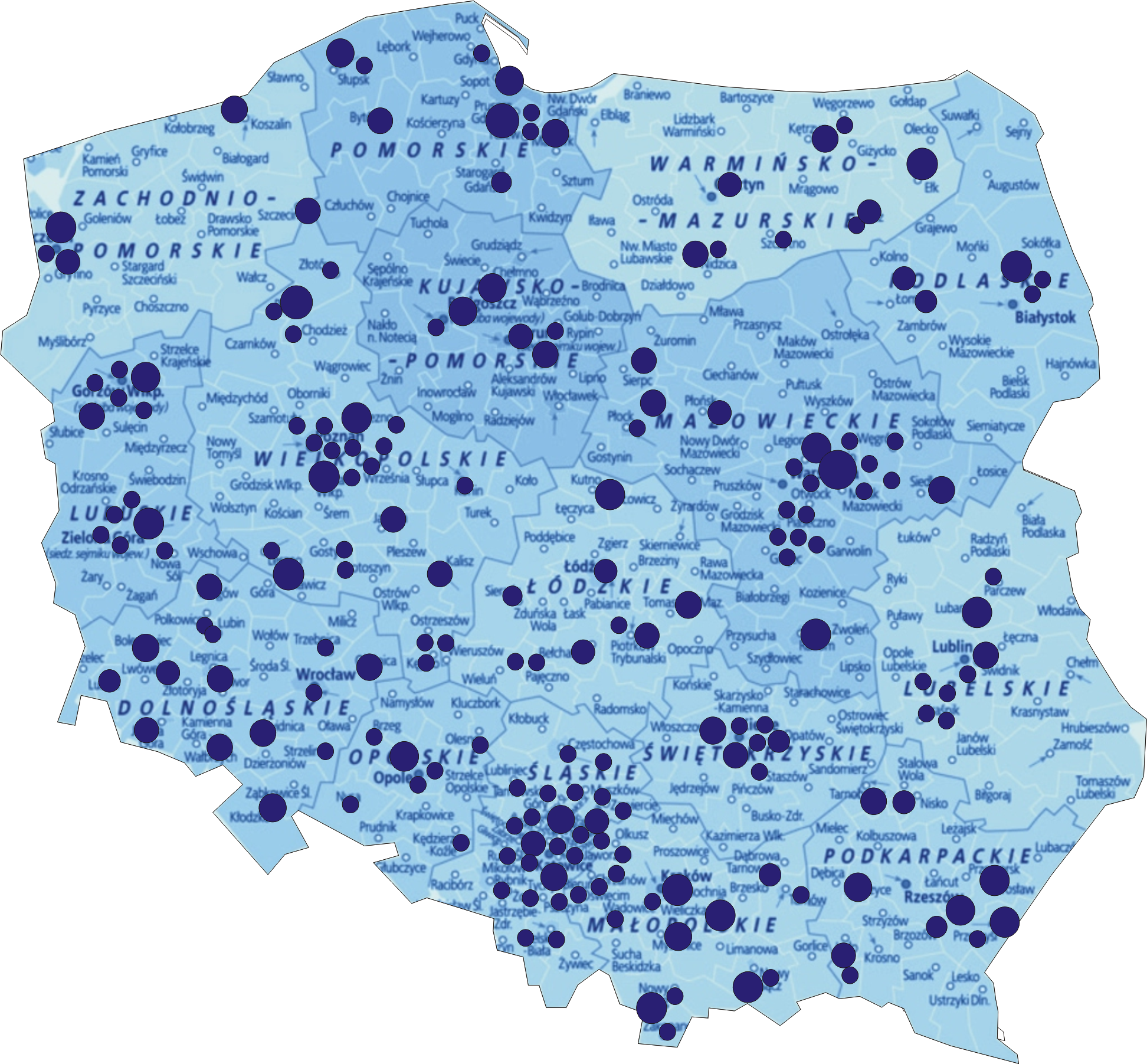 Obszar działania Reklamax